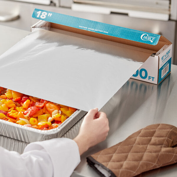 Choice 12" x 500' Food Service Standard Aluminum Foil Roll