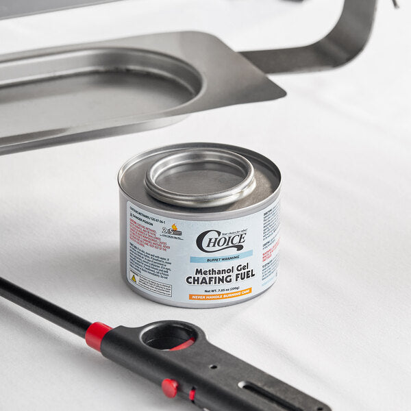 Choice 2.5 Hour Methanol Gel Chafing Dish Fuel - 72/Case