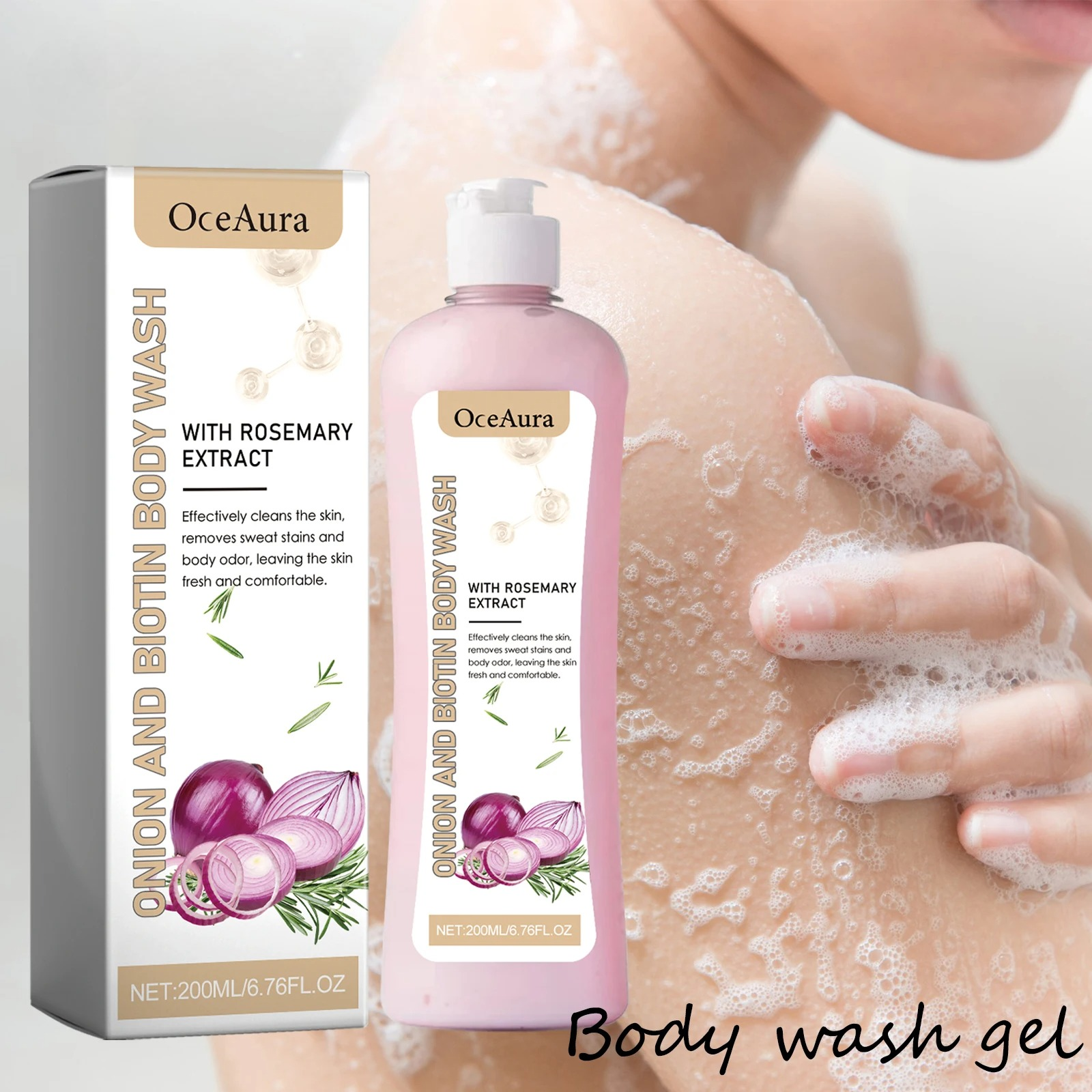 Rosemary Moisturizing Body Wash Gel