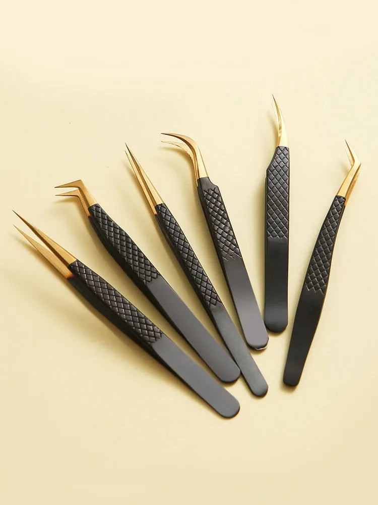 False Eyelash Tweezers for Precision Makeup Application