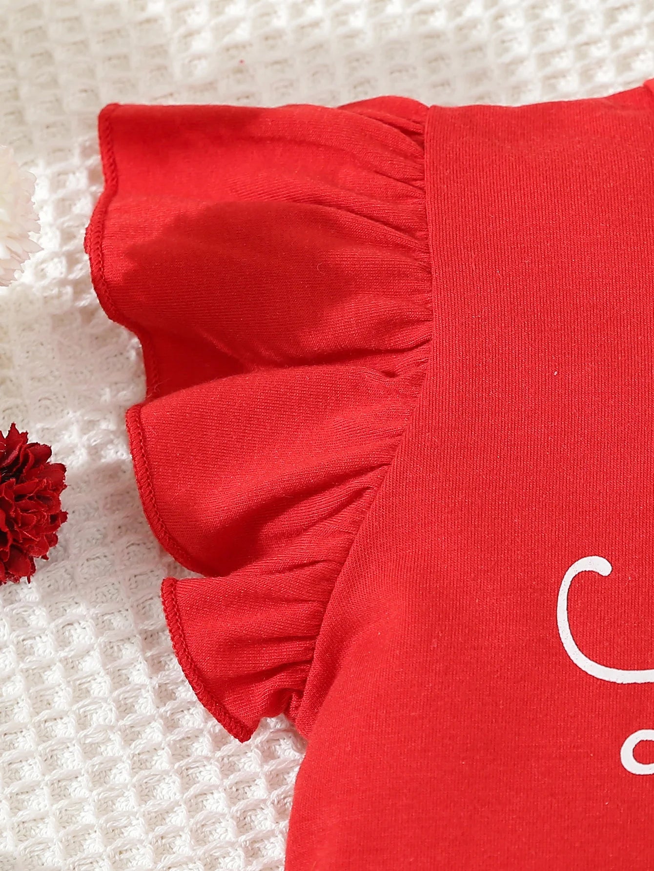 Summer Baby Girl Ladybug Outfit