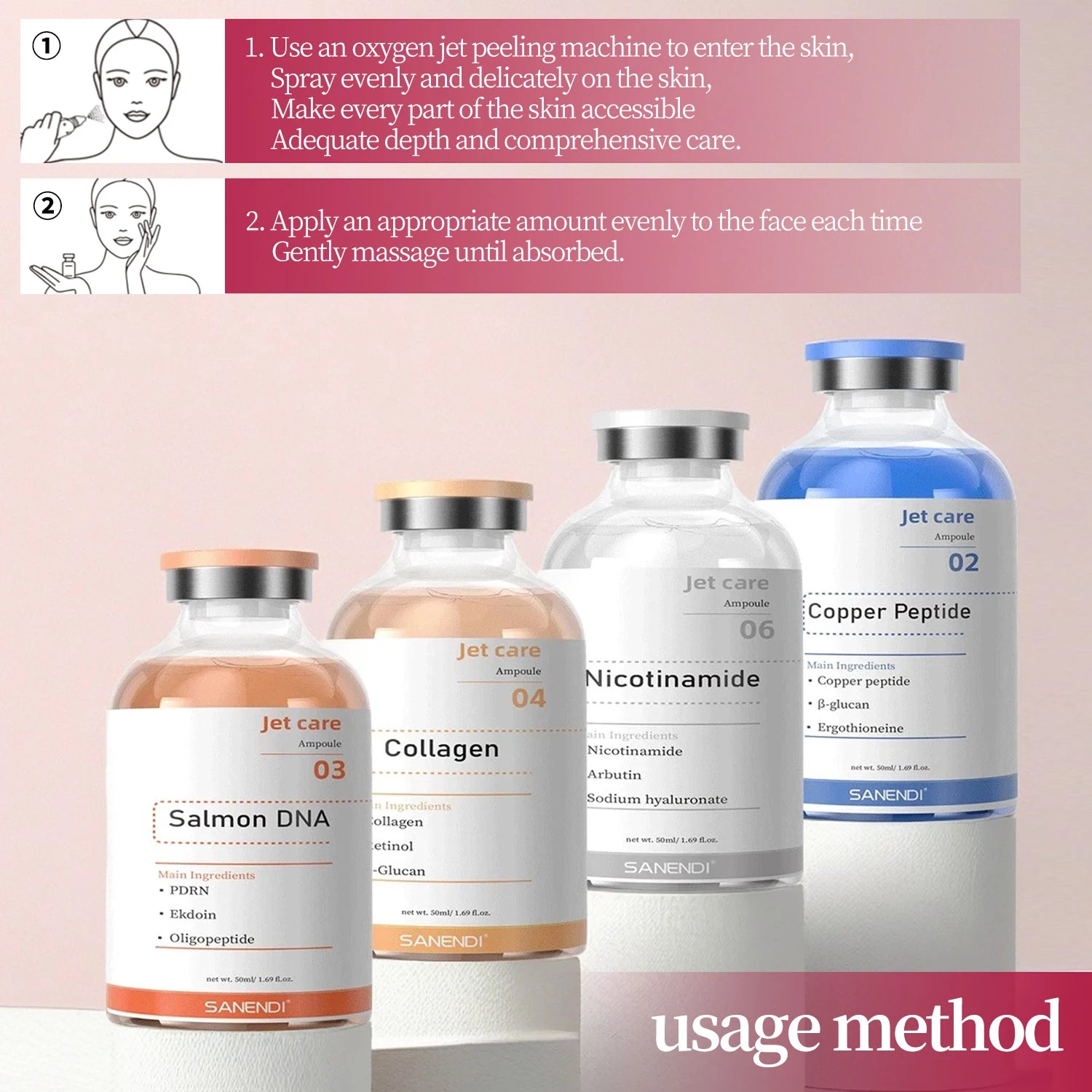 Stem Cell Peptide Oxygen Ampoule Serum