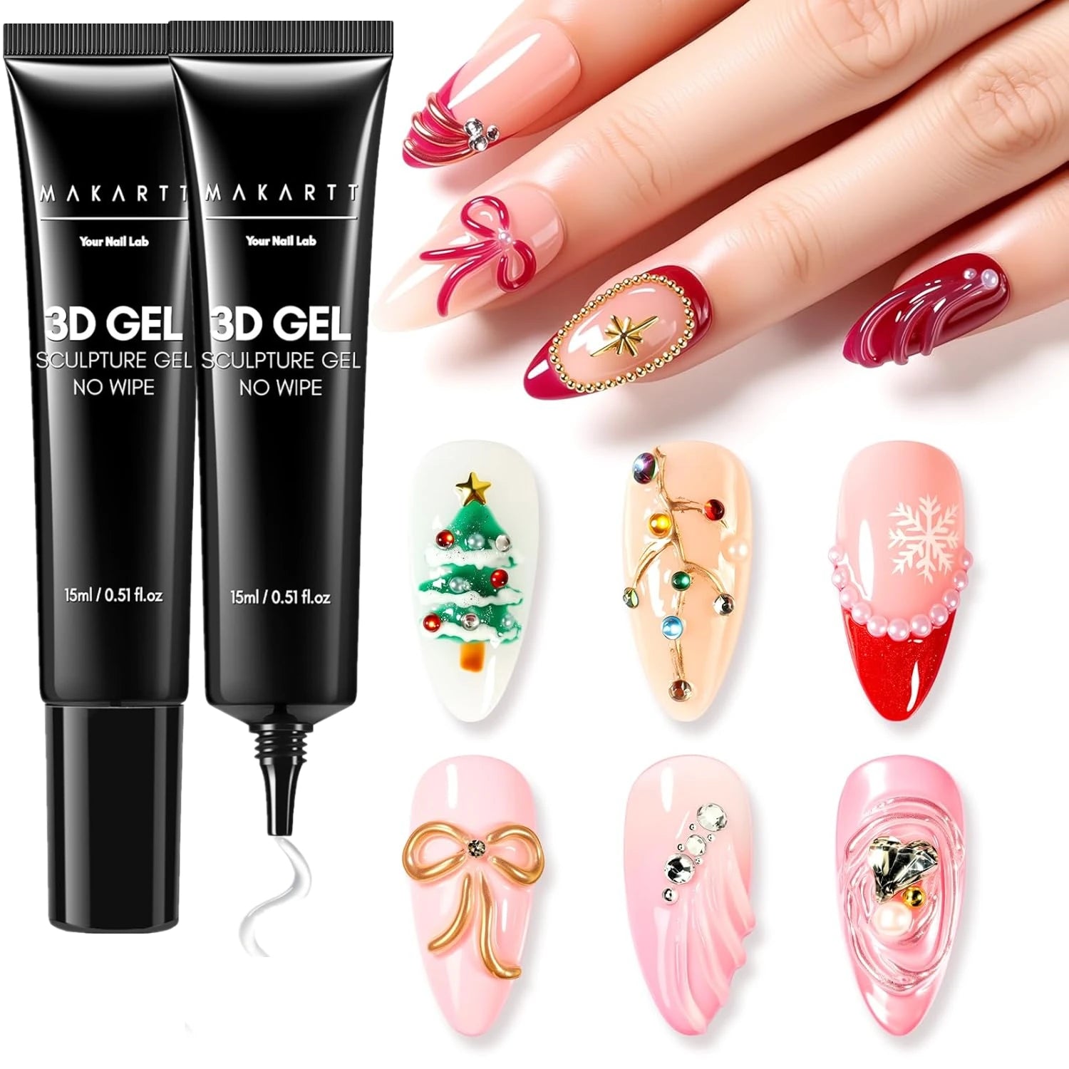 3D Clear Sculpting Gel