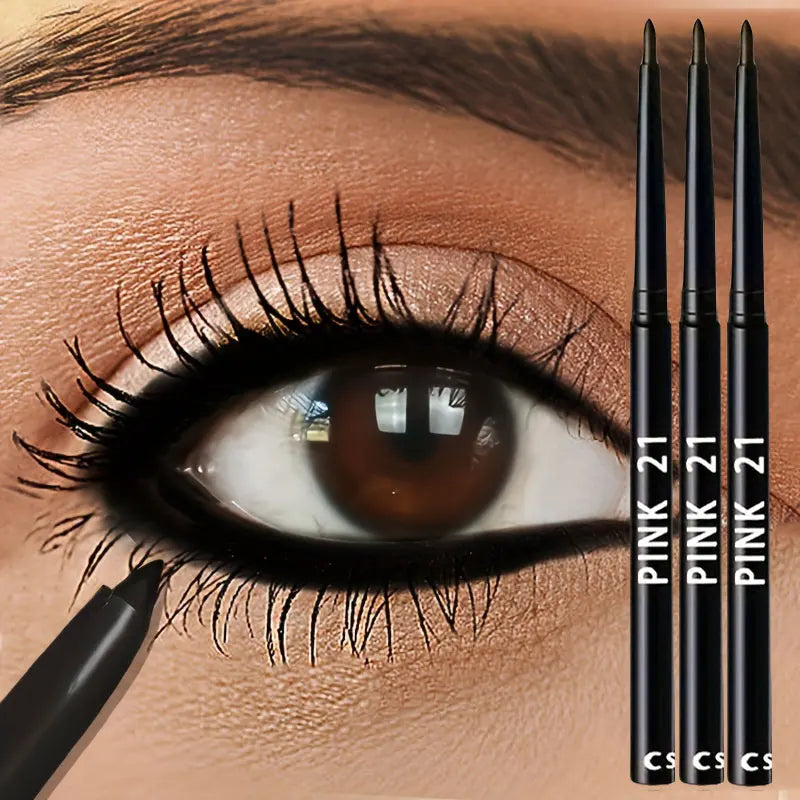 Waterproof Black Eyeliner Pencil Set