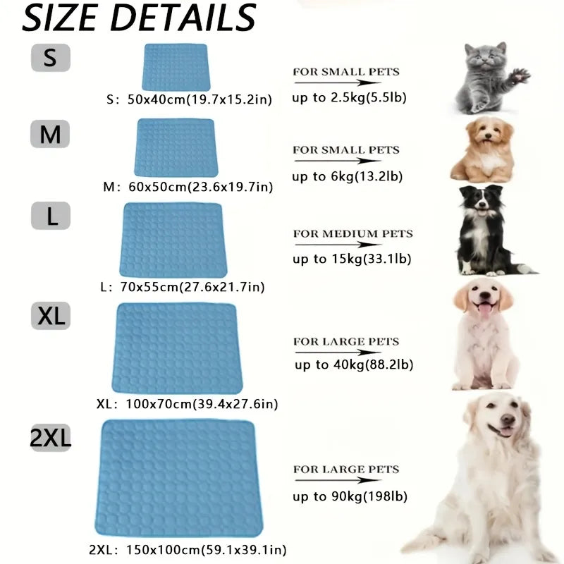 Cooling Pet Mat for Dogs and Cats