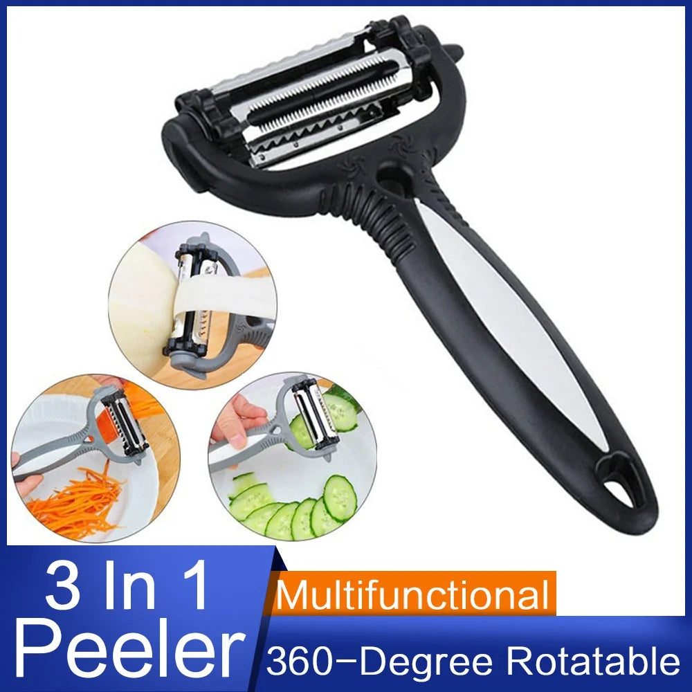 3-in-1 Multifunctional Rotary Peeler