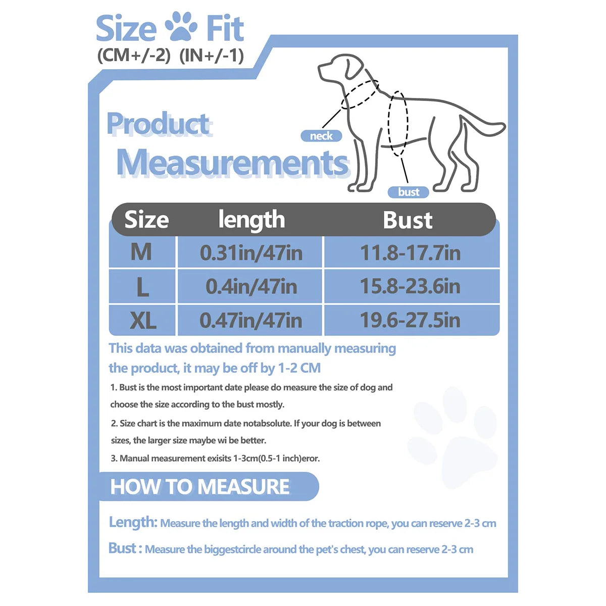 Colorful Pet Harness and Leash Set