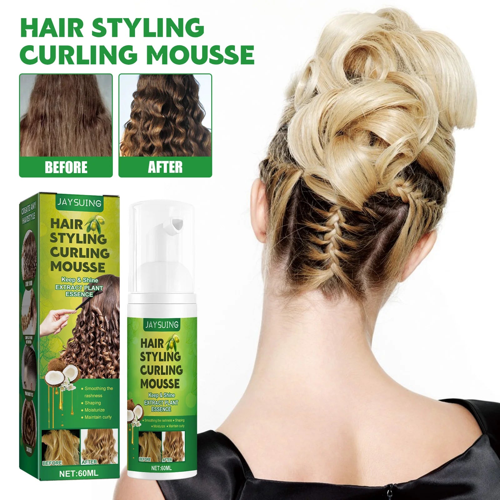 Hydrating Curl Styling Mousse