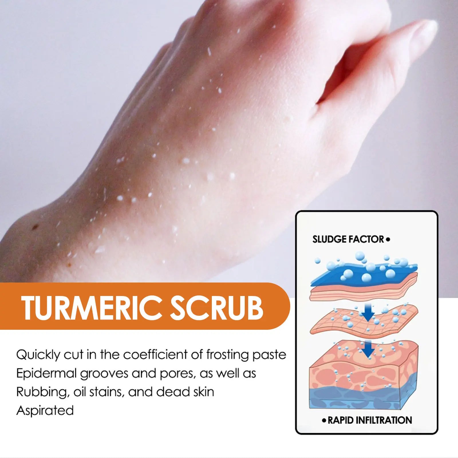 Turmeric Face and Body Scrub