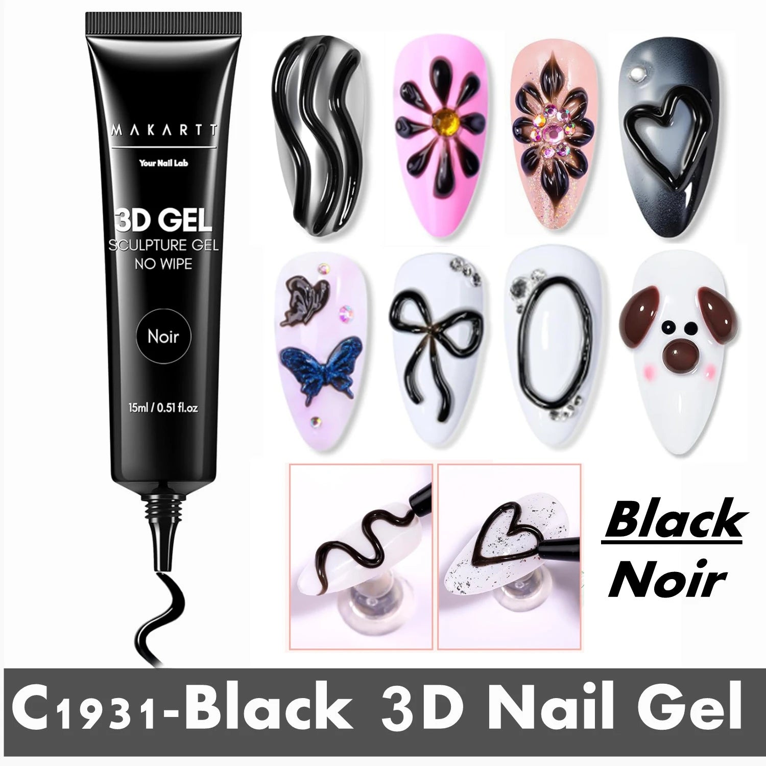 3D Clear Sculpting Gel