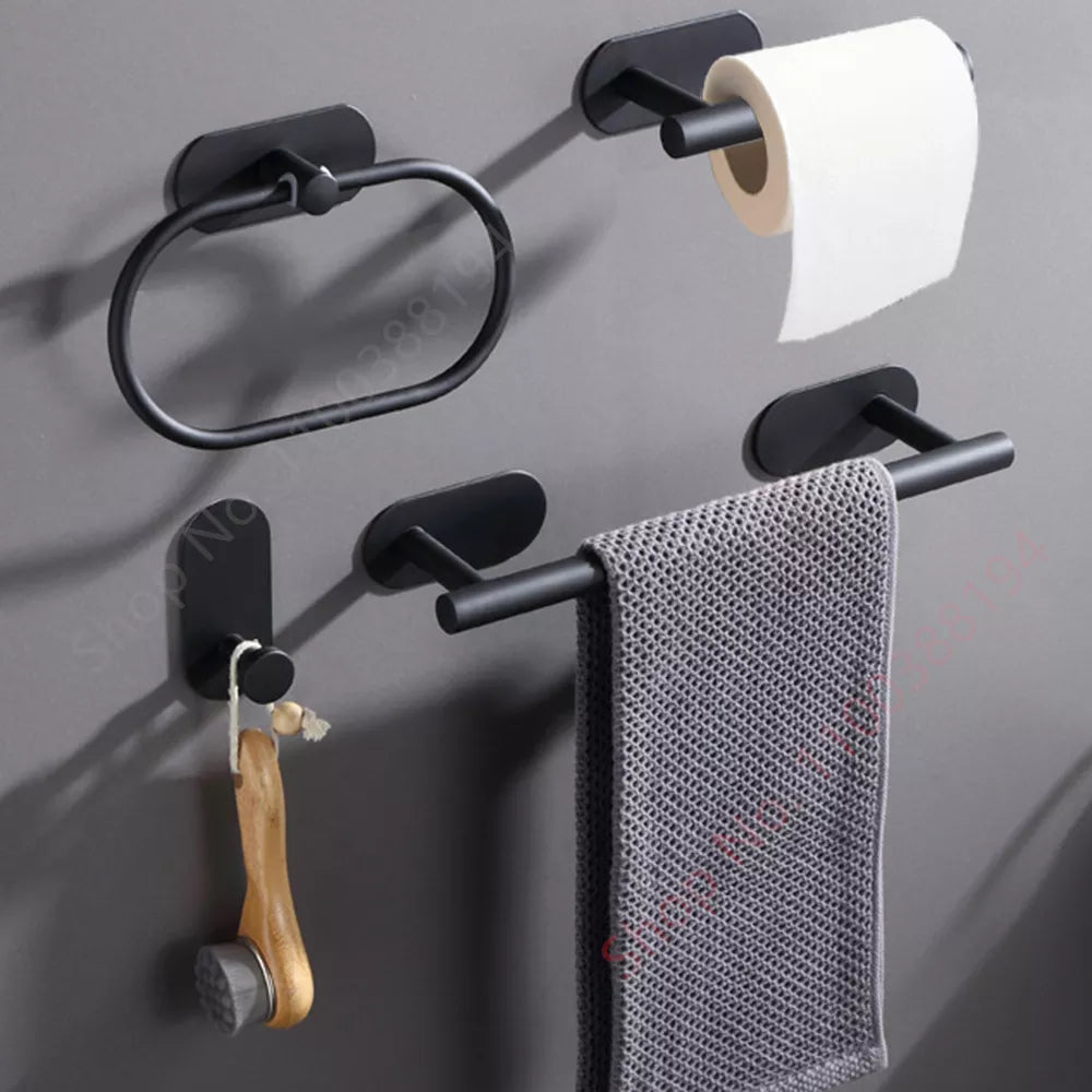 Self-Adhesive Wall Mount Toilet Paper Holder