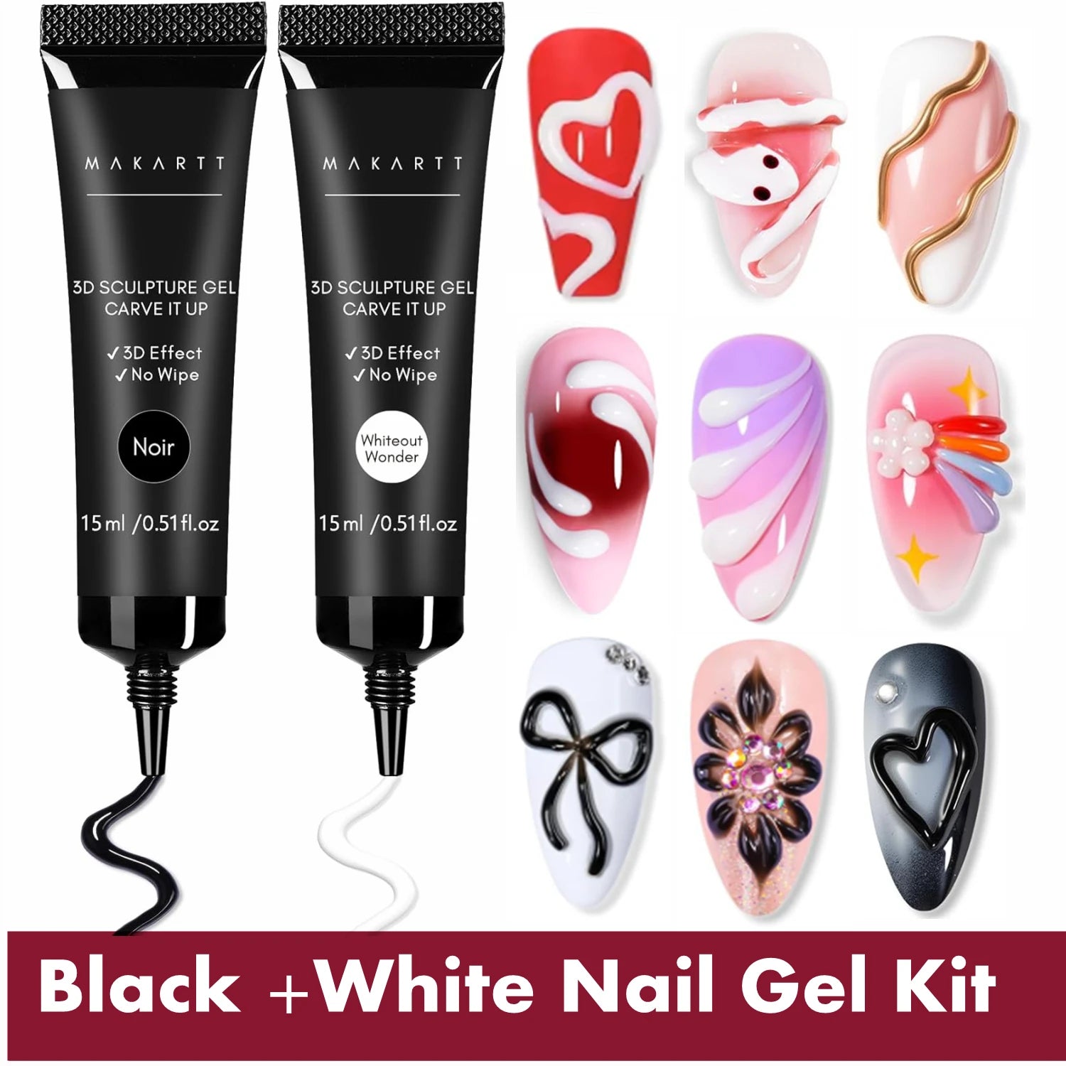 3D Clear Sculpting Gel