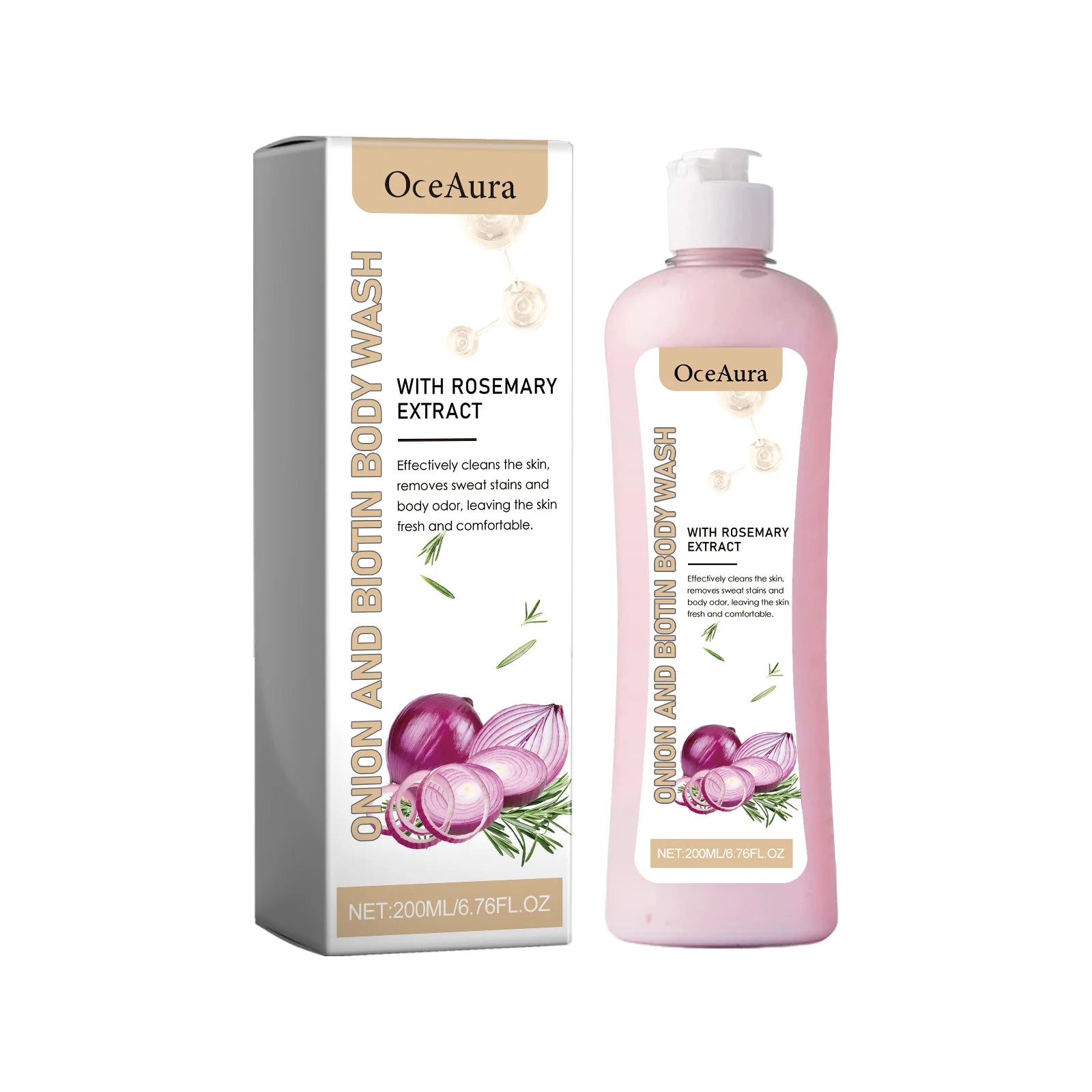 Rosemary Moisturizing Body Wash Gel