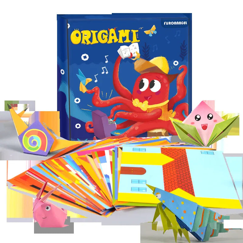 Cartoon Animal Origami Paper Cutting Book