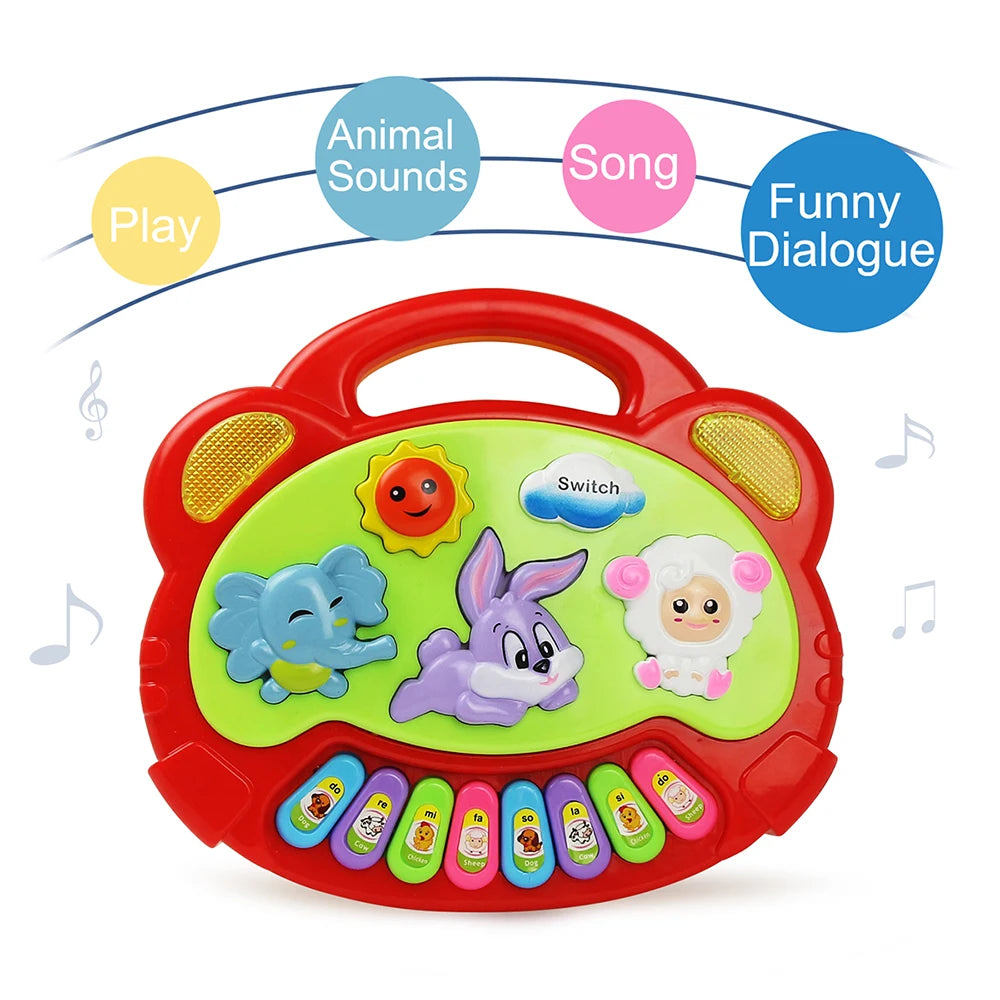 Kids Cartoon Piano Toy