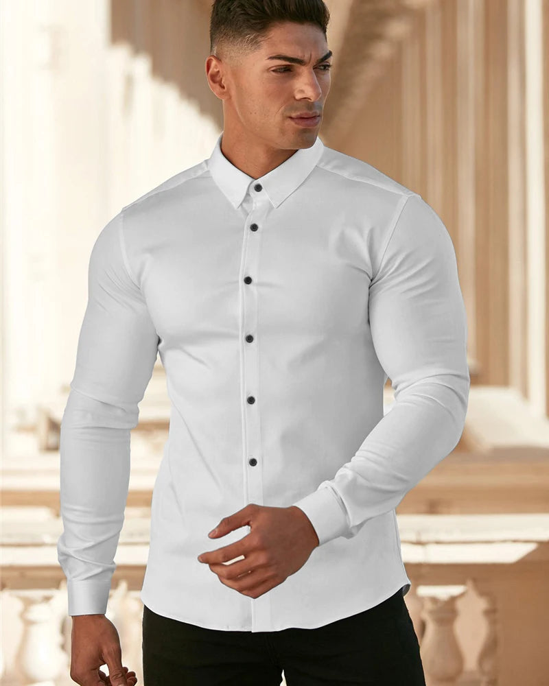Men’s Autumn Slim Fit Shirt