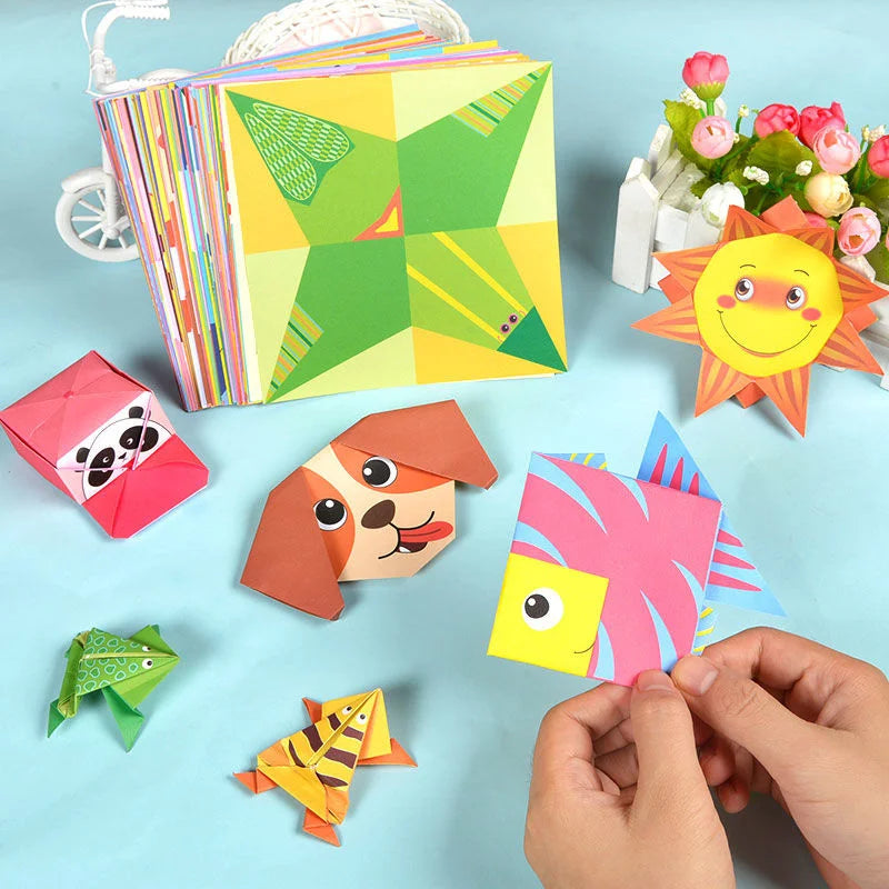 Cartoon Animal Origami Paper Cutting Book