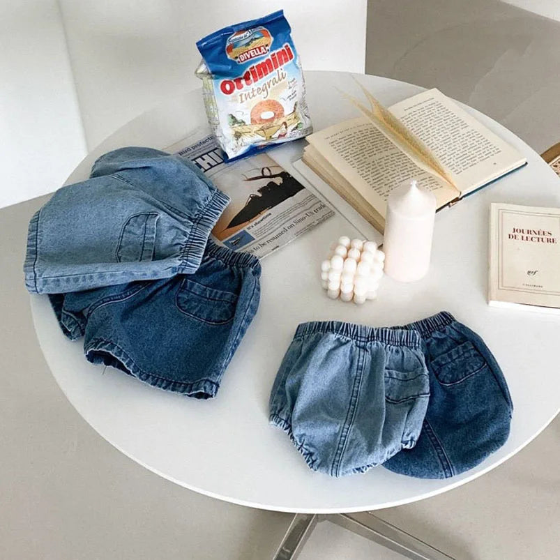 Summer Casual Denim Shorts: Adorable Baby Boys/Girls Pants