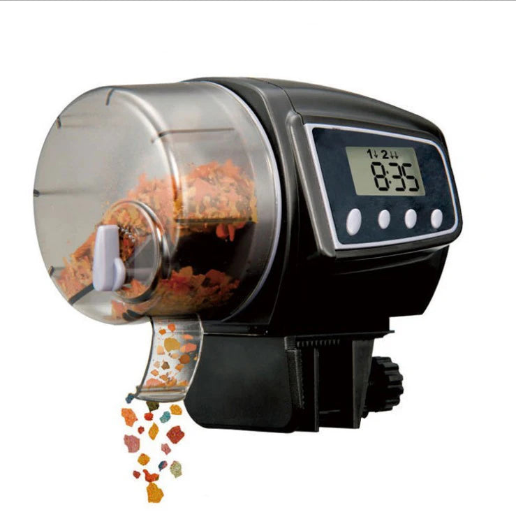 Digital Auto Fish Food Feeder with LCD Display Timer
