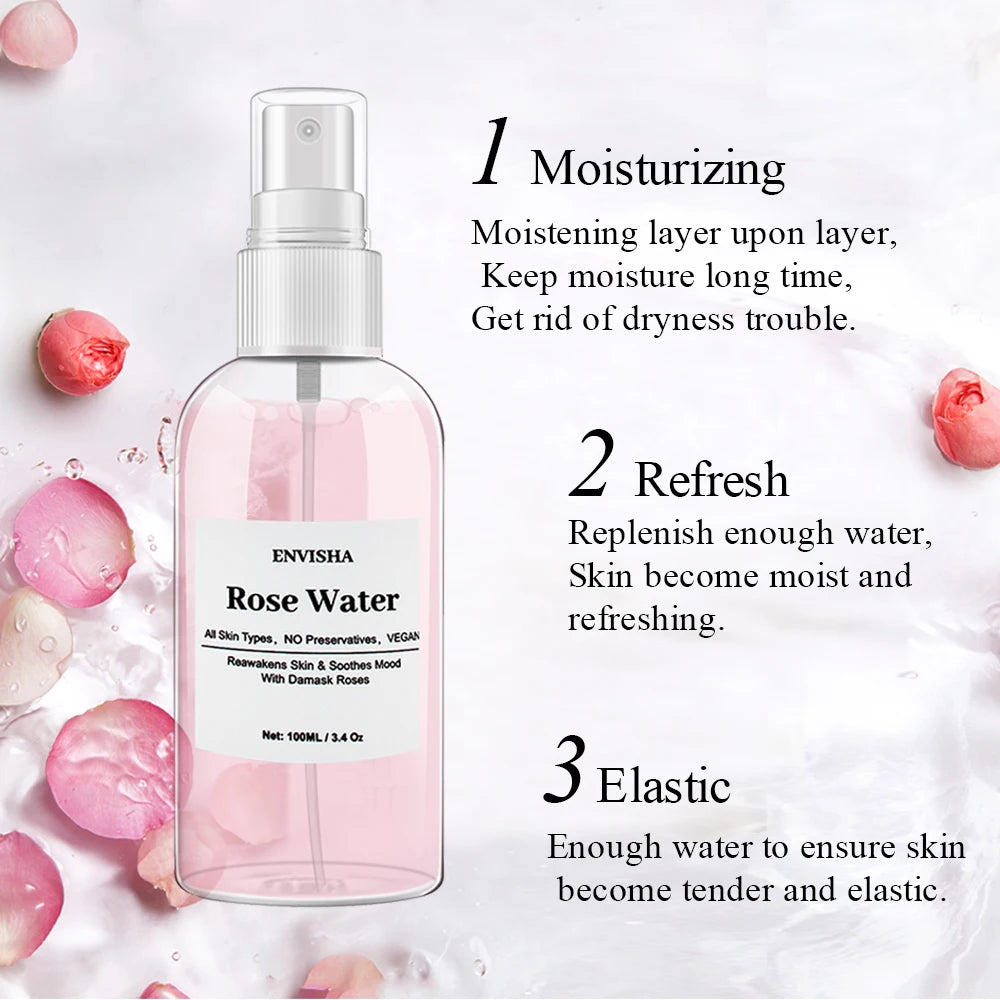 Organic Rose Water Facial Toner