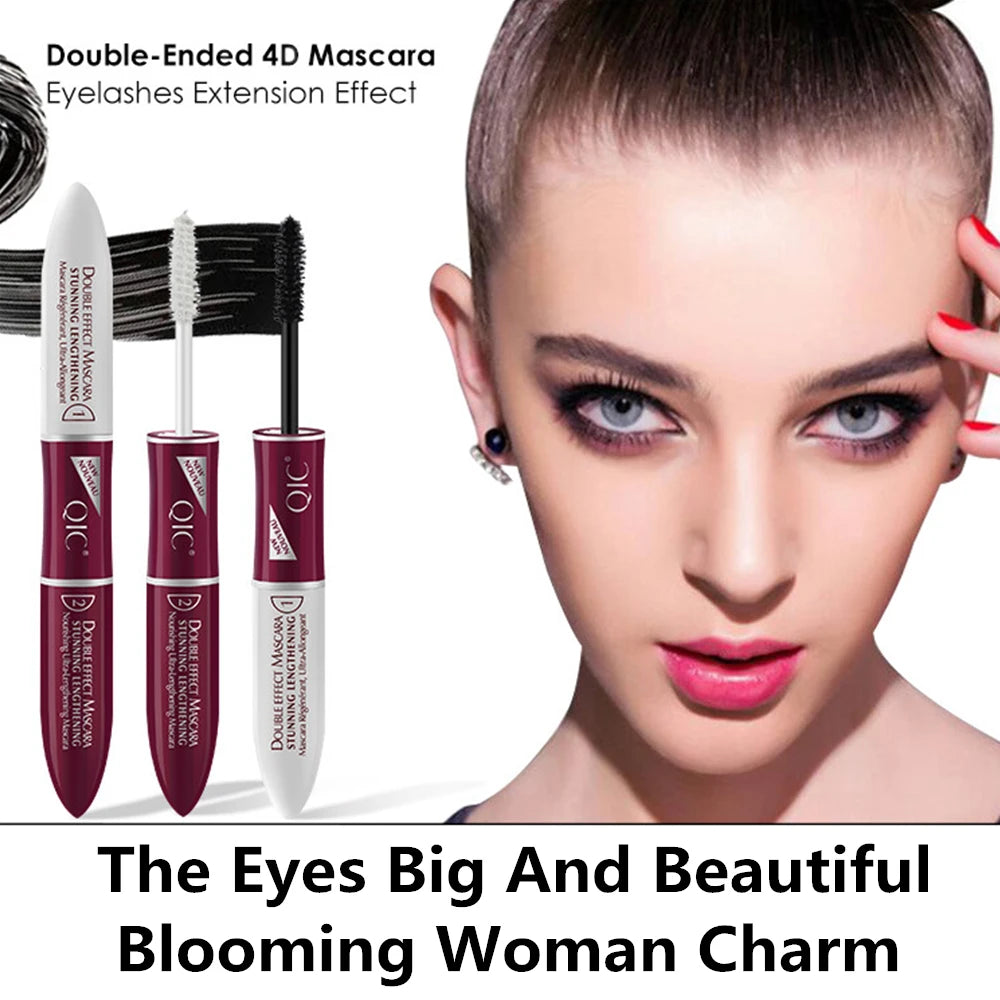 Double Head 4D Silk Fiber Mascara