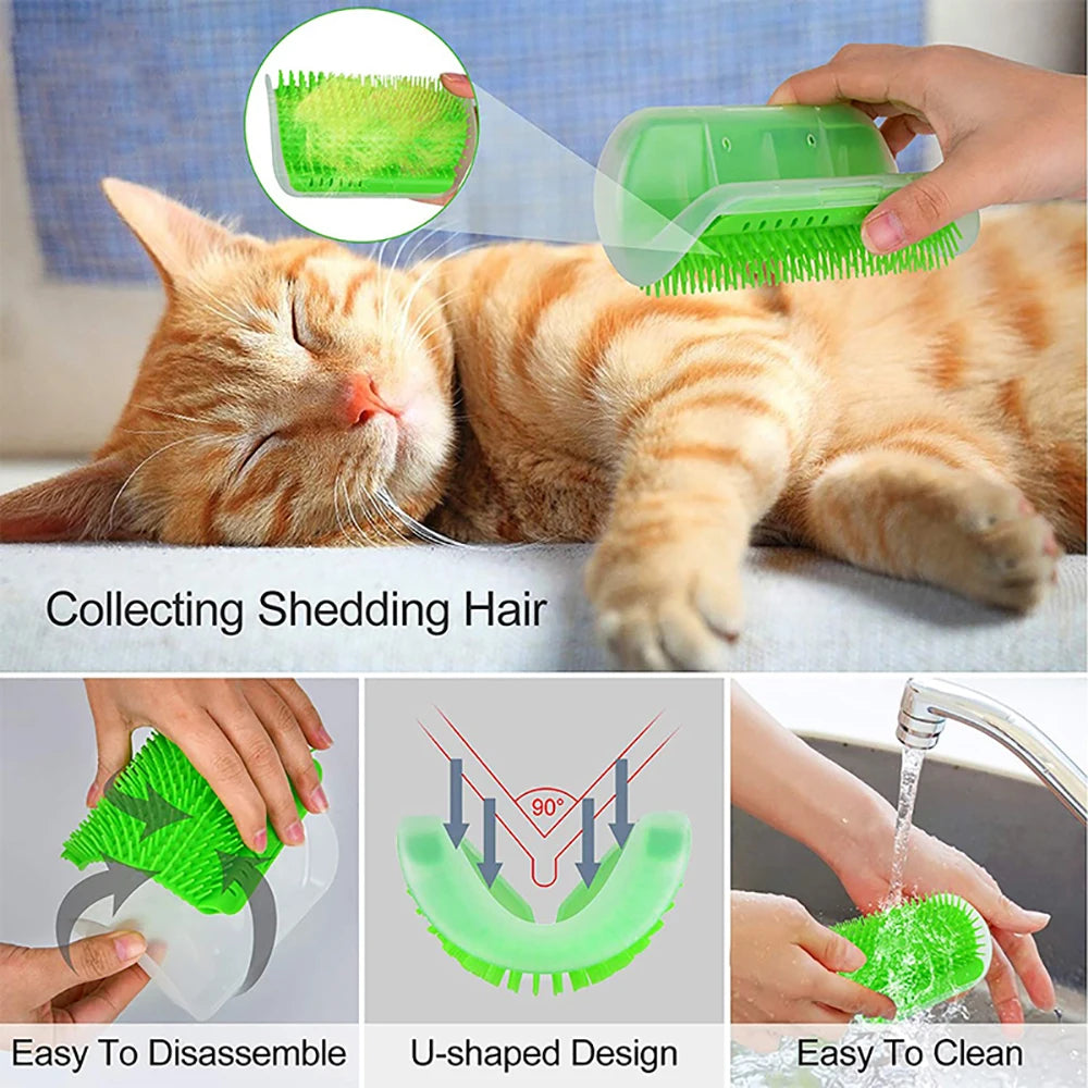 Cat Massager Pet Grooming Brush Hair Removal Comb