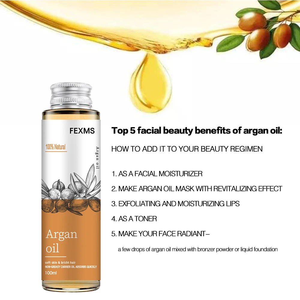 100% Pure Organic Argan Oil