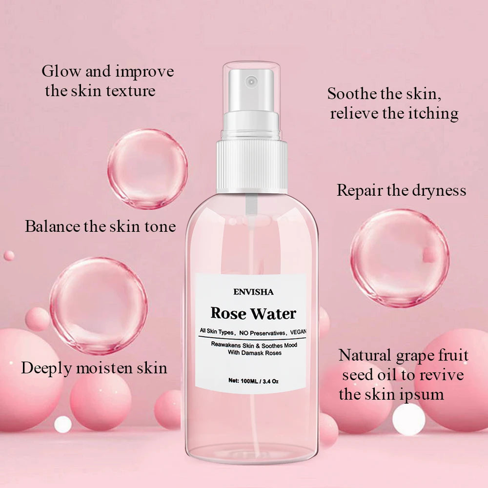 Organic Rose Water Facial Toner