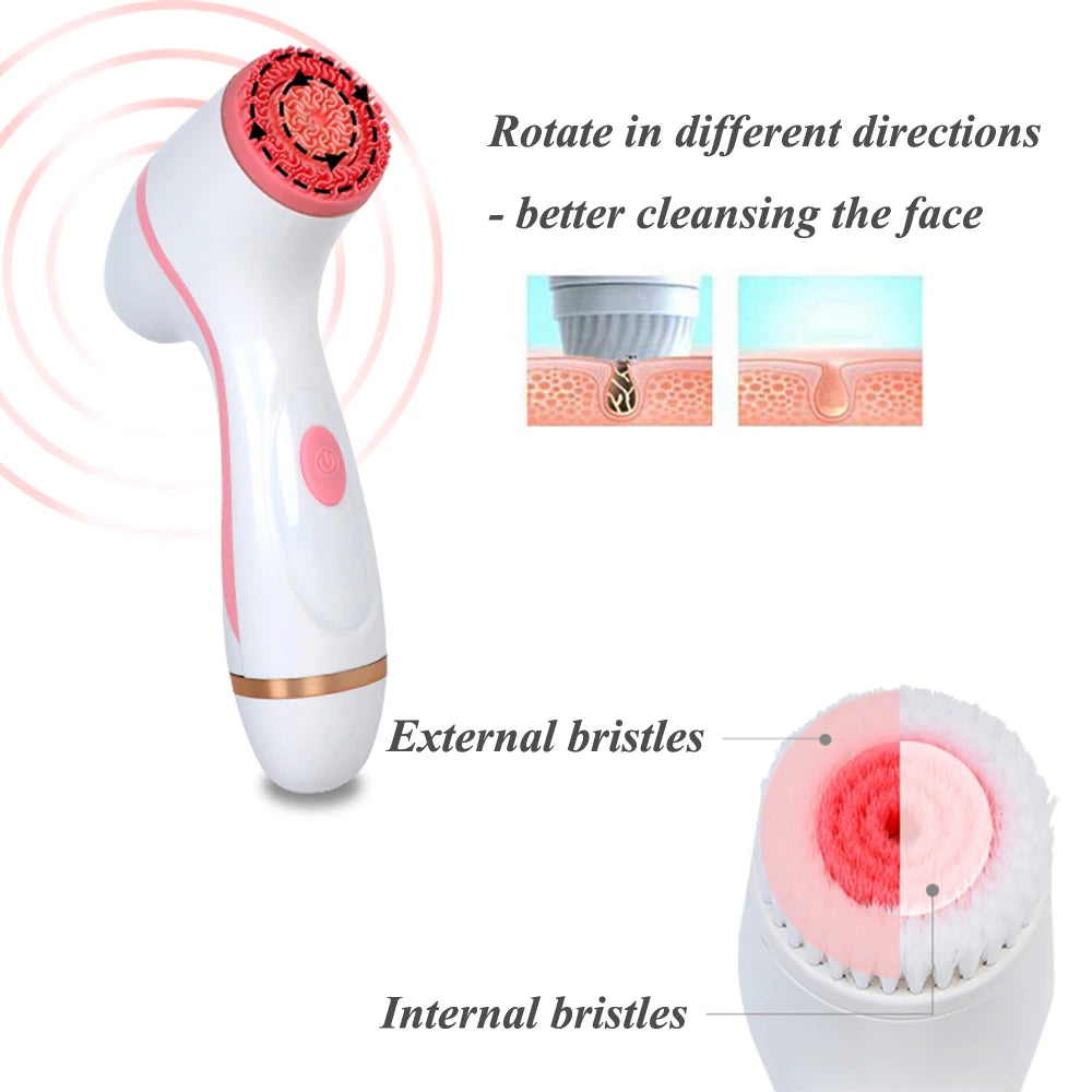 Sonic Face Spin Brush Set