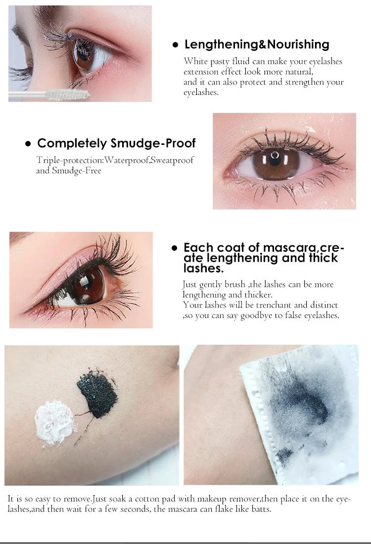 Double Head 4D Silk Fiber Mascara