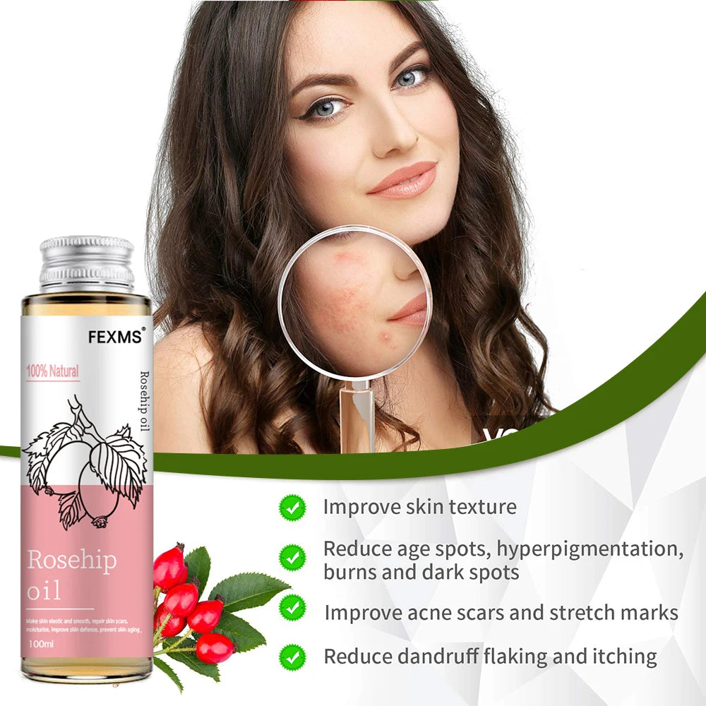 Pure Organic Rosehip Seed Oil