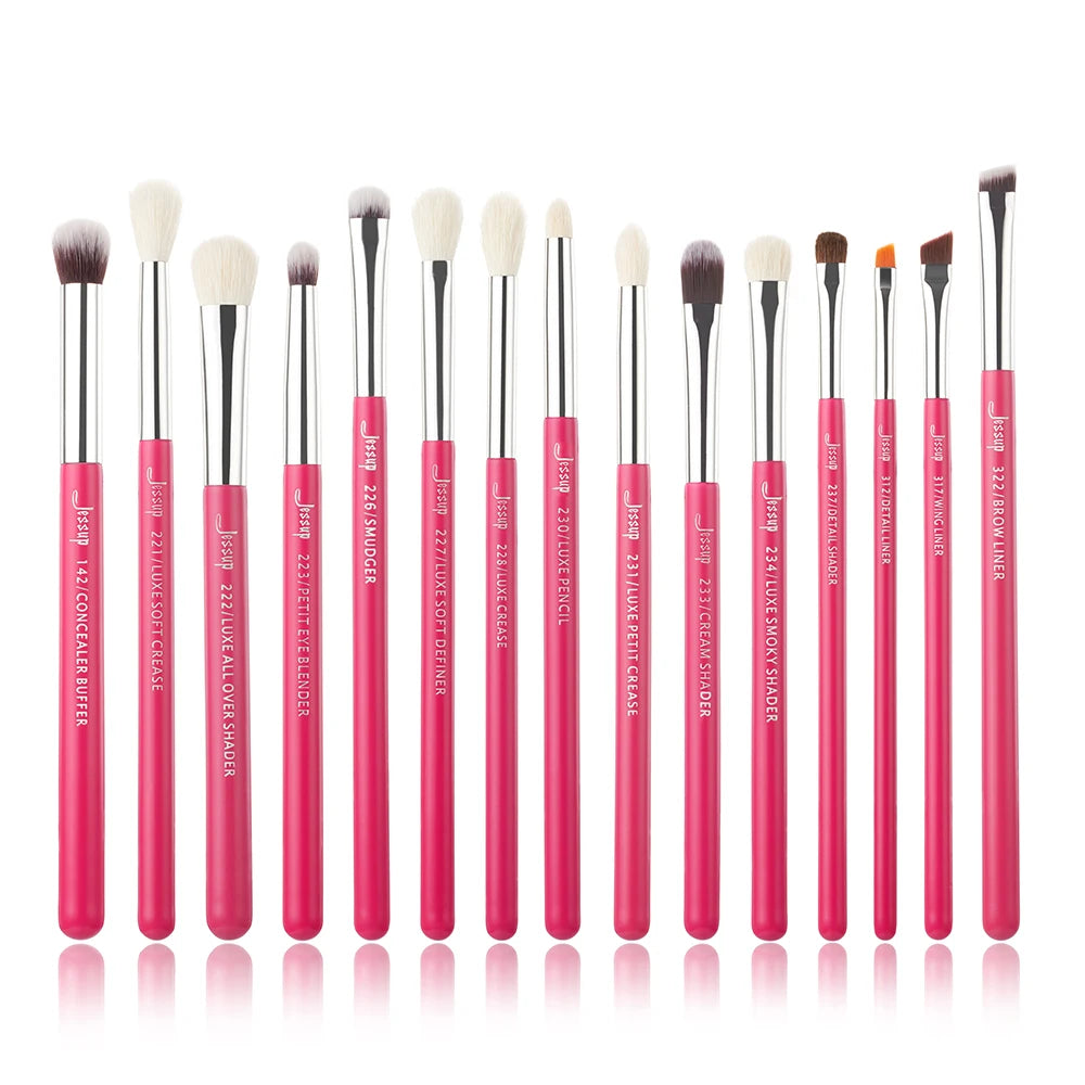 15-Piece Professional Makeup Brush Set
