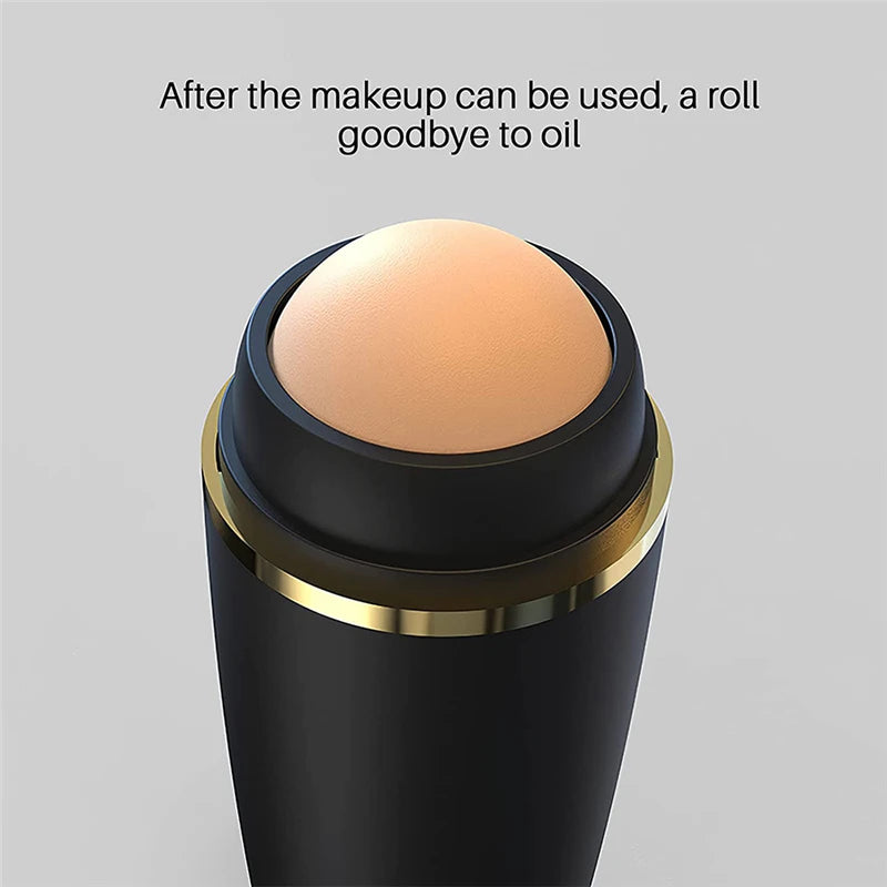Natural Volcanic Stone Face Roller - Oil Absorbing