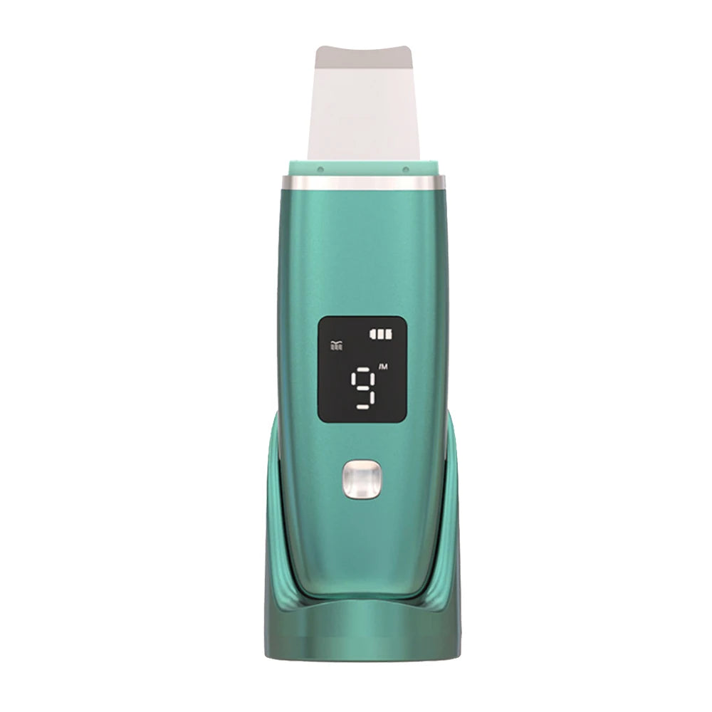 Ultrasonic EMS Skin Scrubber Facial Cleaner