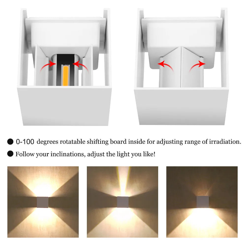 Modern Nordic Surface Mounted LED Wall Light