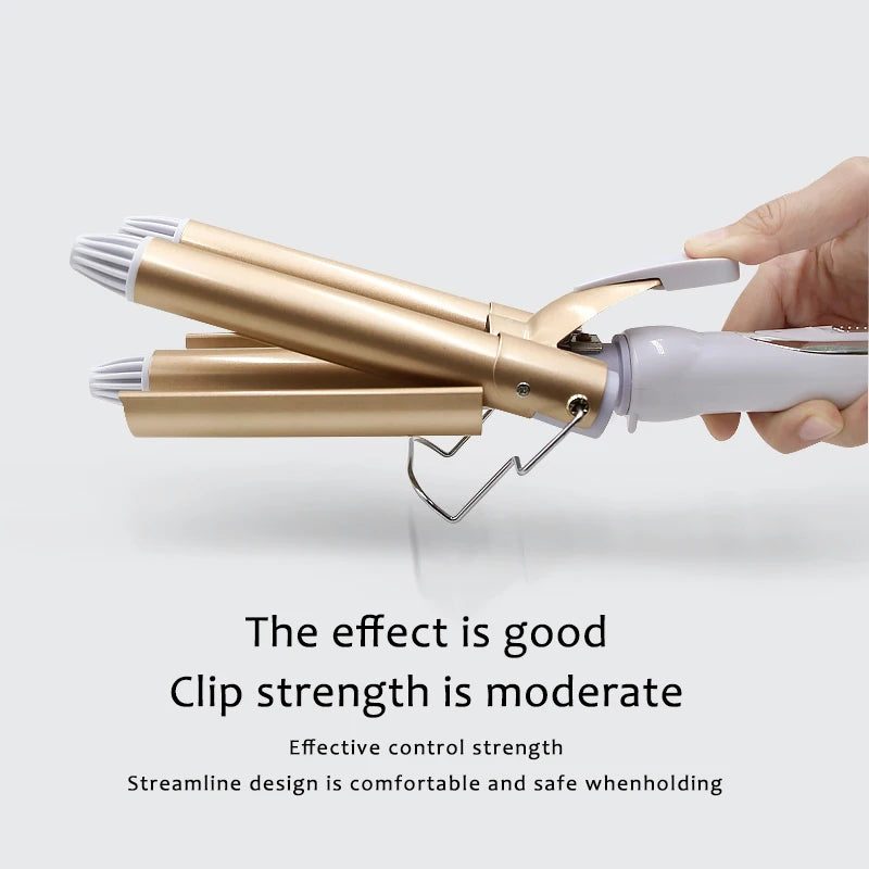 Ceramic Triple Barrel Professional Hair Waver