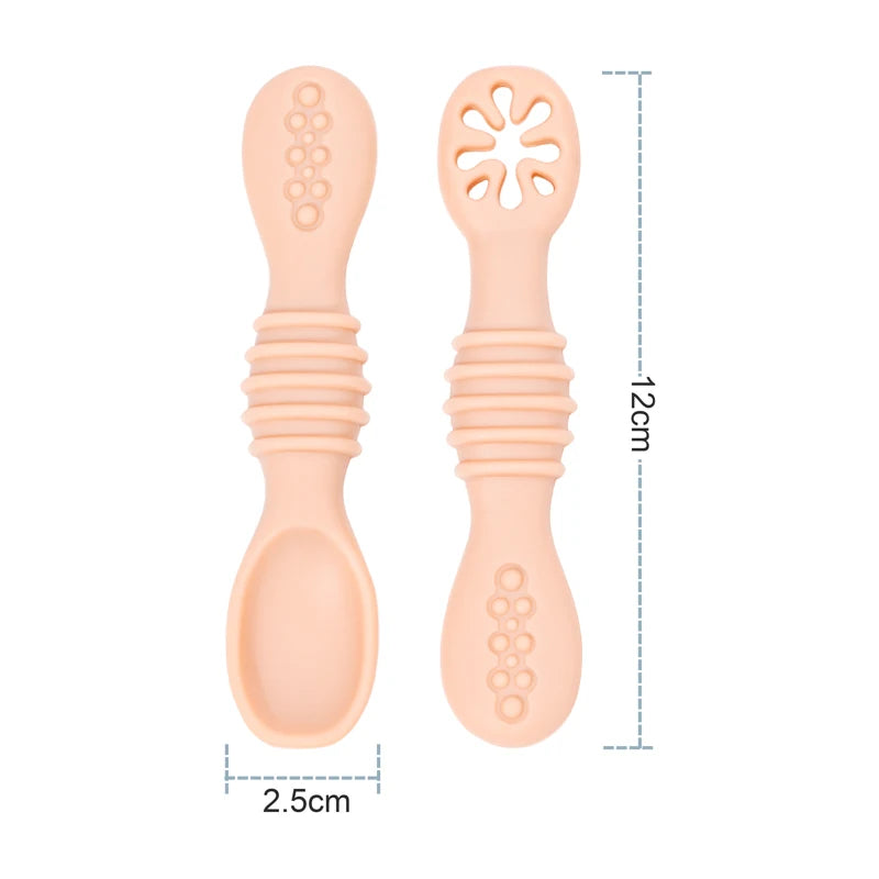 Silicone Spoon Fork Set