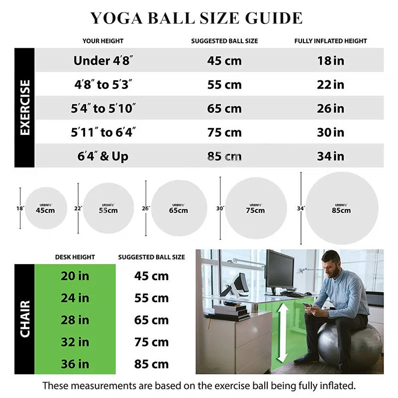 Explosion-Proof PVC Yoga Ball