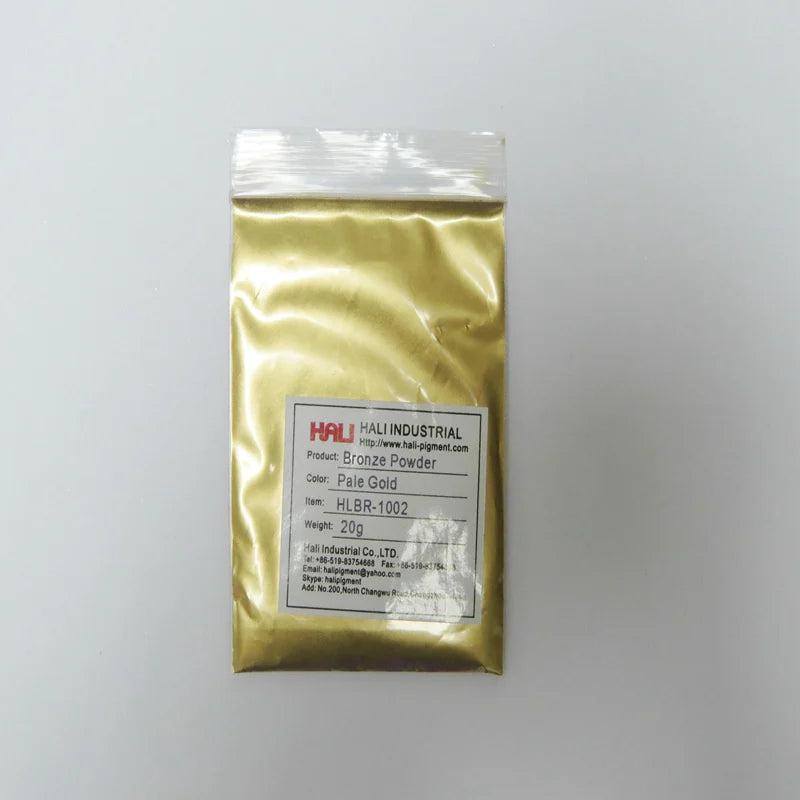 Pale Gold Bronze Copper Pigment Powder