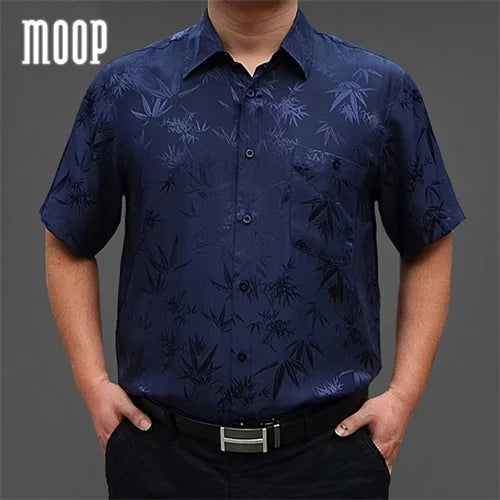 100% Silk Jacquard Shirt