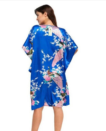 Silk Short Sleeve Nightgown