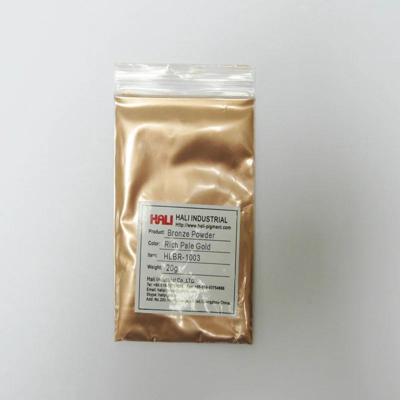 Pale Gold Bronze Copper Pigment Powder