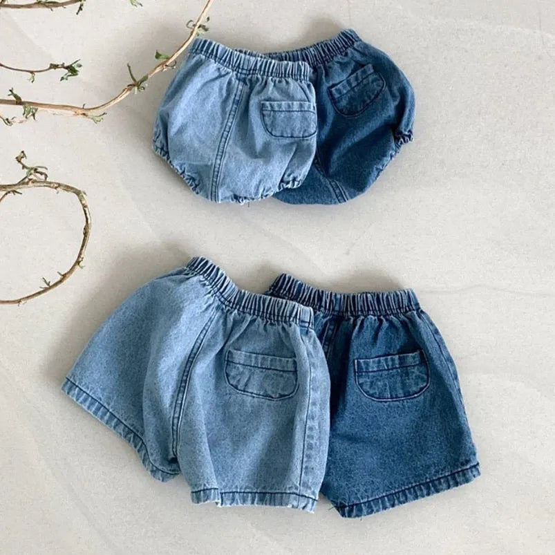 Summer Casual Denim Shorts: Adorable Baby Boys/Girls Pants