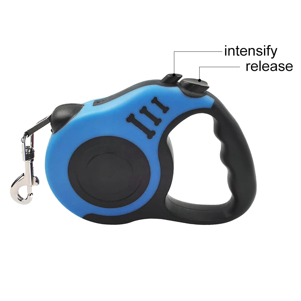 Automatic Retractable Dog Leash for Safe and Convenient Walks