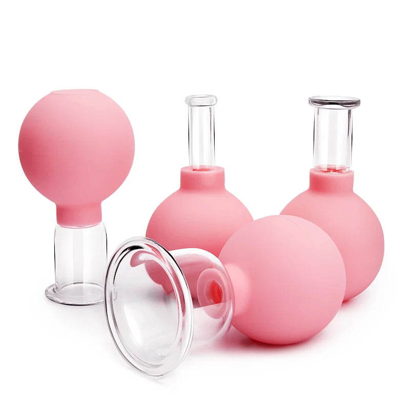 Rubber Face Massager Cups