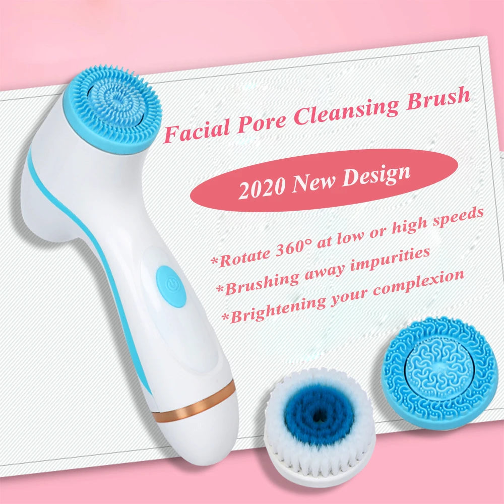 Sonic Face Spin Brush Set