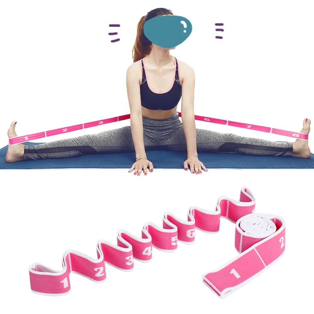 Yoga Pull Strap Belt Elastic Resistance Bands