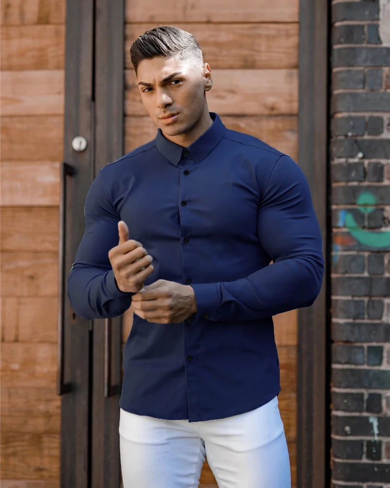 Men’s Autumn Slim Fit Shirt