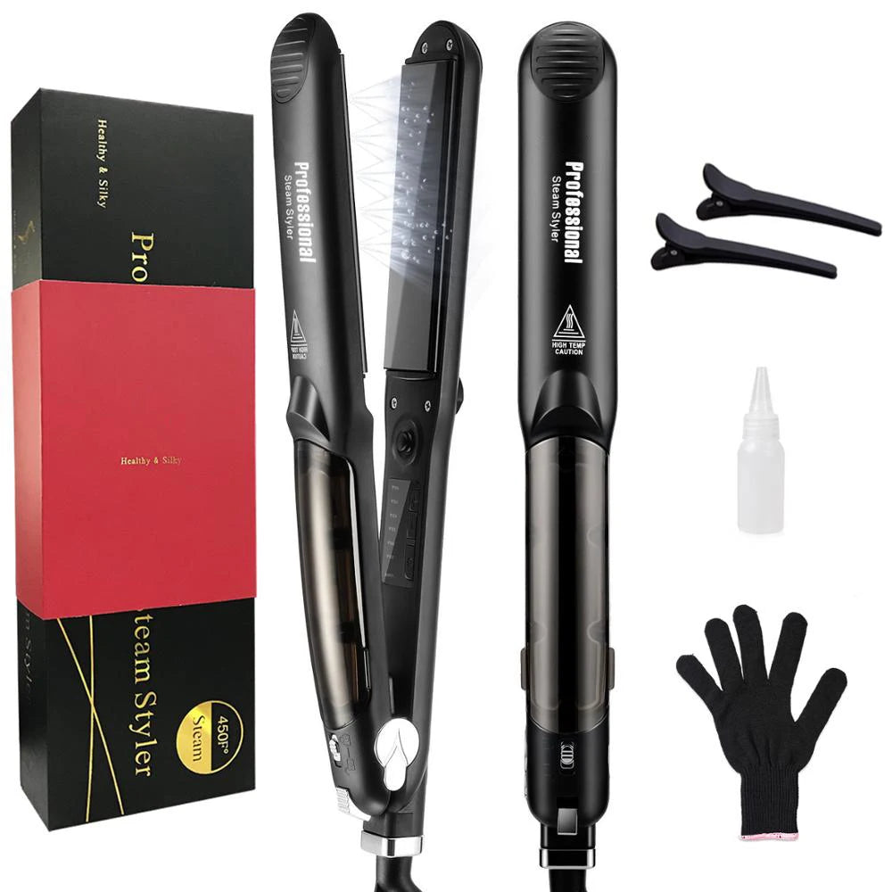 Professional Steam Ceramic Flat Iron