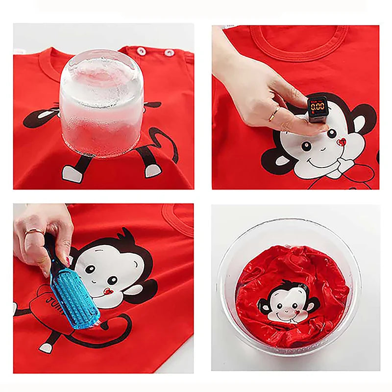 Summer Cotton Cartoon T-Shirt and Shorts Set